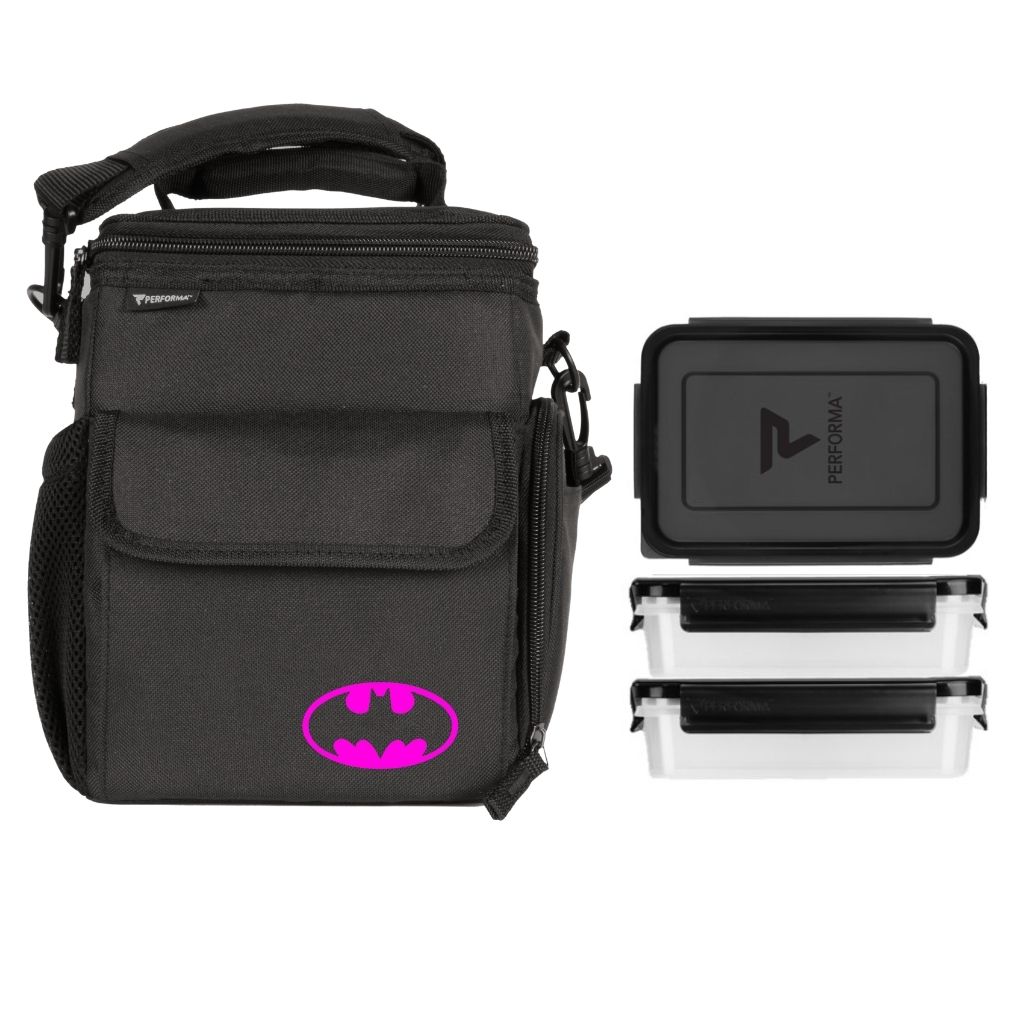 PerfectShaker All-in-One Meal Prep Bag Batman