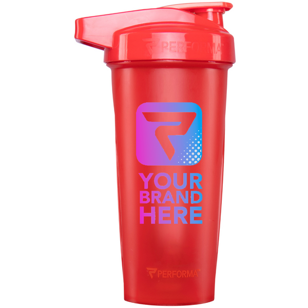 CUSTOM - CLASSIC Shaker Cup, 20oz (590mL) - NO SETUP FEES - RED